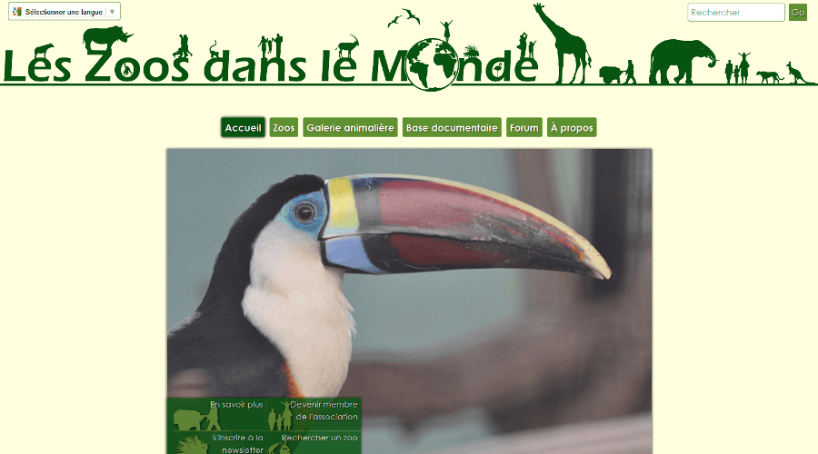 Site leszoosdanslemonde.com